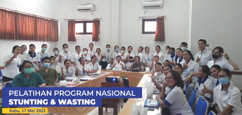 Pelatihan Program Nasional ” Stunting & Wasting ” di RSU Semara Ratih